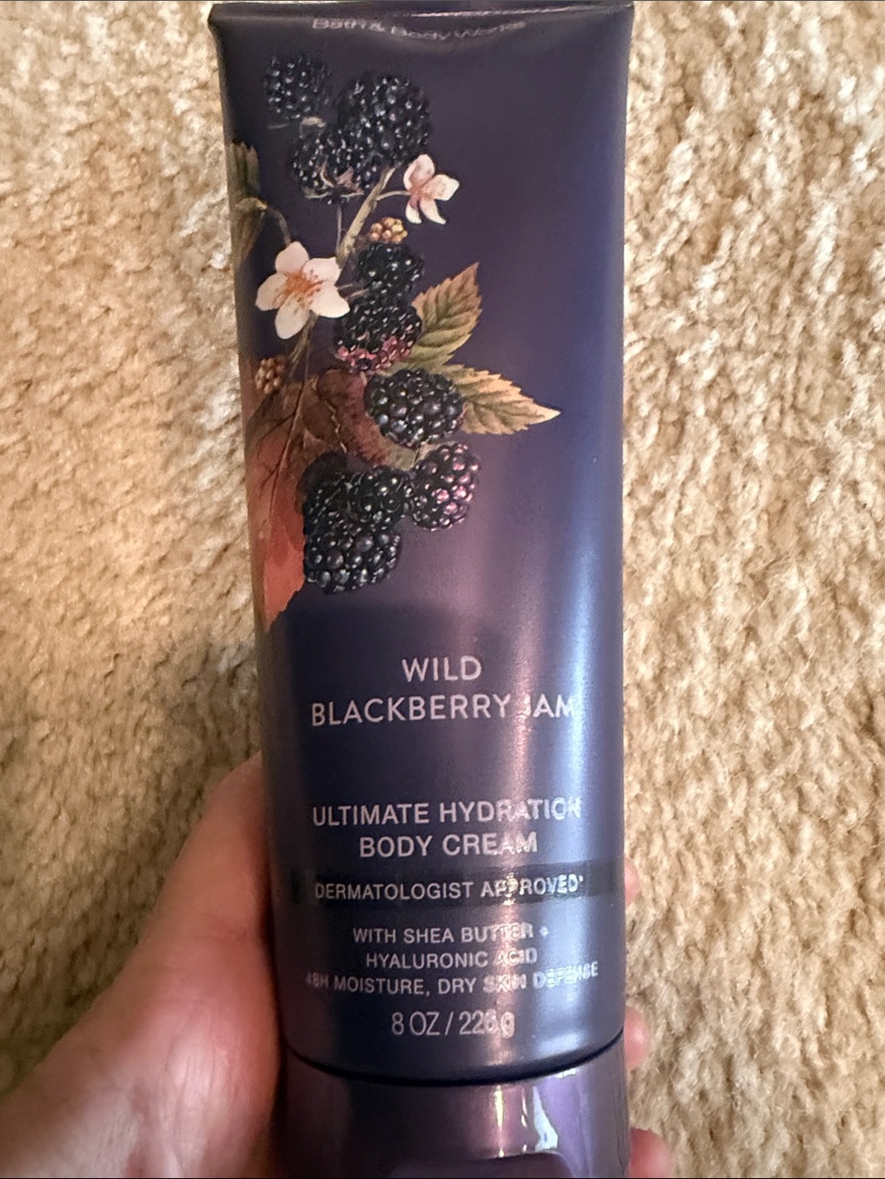 Bath & Body Works Wild Blackberry Jam Body Care Trio Full Size - Picture 6 of 7